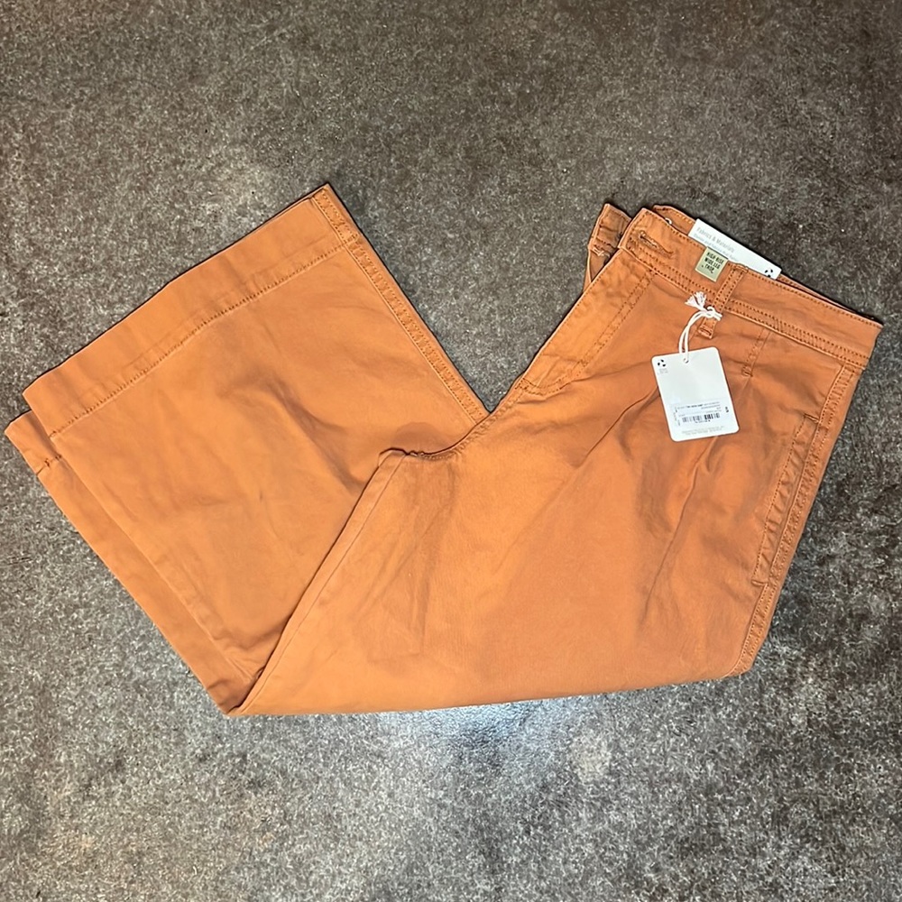 ANA cropped wide leg pants